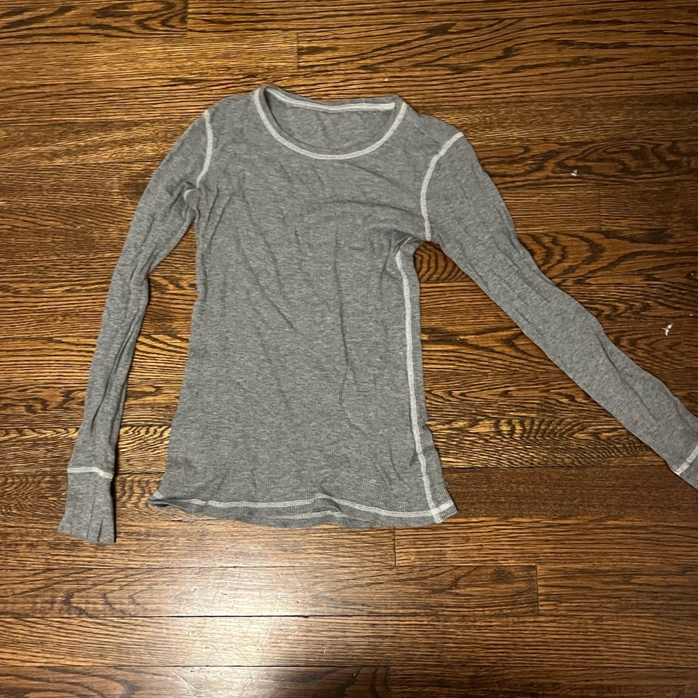 Long Sleeve Cozy Gray Tee